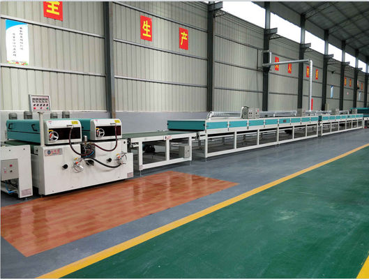 Mesin Pelapis Pernis Pemuatan Otomatis 380v 50Hz 3 lembar / Min