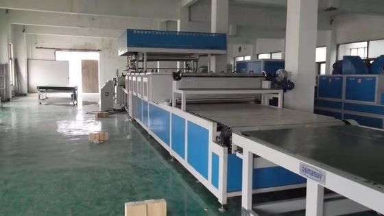 410V 50HZ 3m / Min Roll To Roll Mesin Press Panas / Press Panas Otomatis Penuh