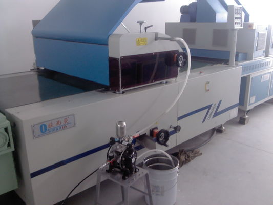 380V 50Hz Tiga Tahap Peralatan Pelapis Rol Bangunan 15m / Min