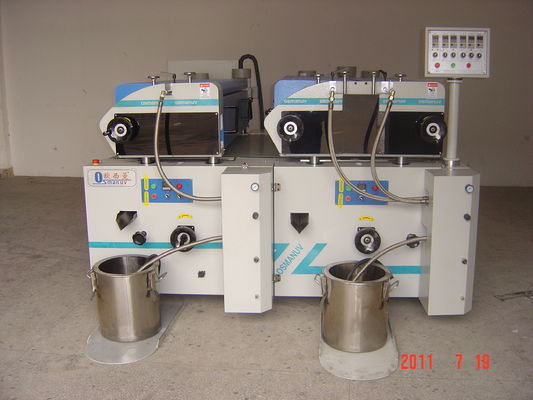 ISO9001 3mm Tebal Mesin Pelapis Presisi Penuh Komputer Putih