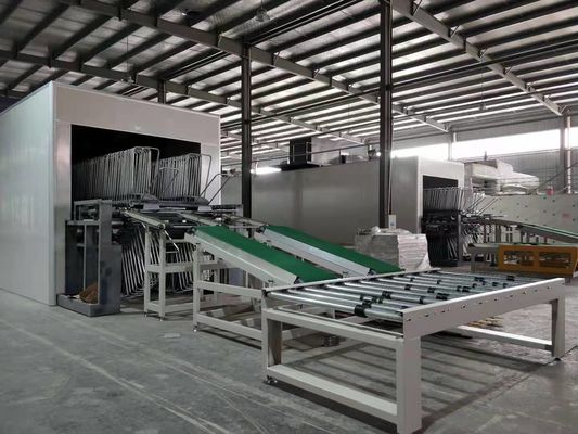 Mesin Pelapis UV Mesin Pengecatan Furnitur Ketebalan 6mm Untuk Furnitur baja atau komponen Aluminium