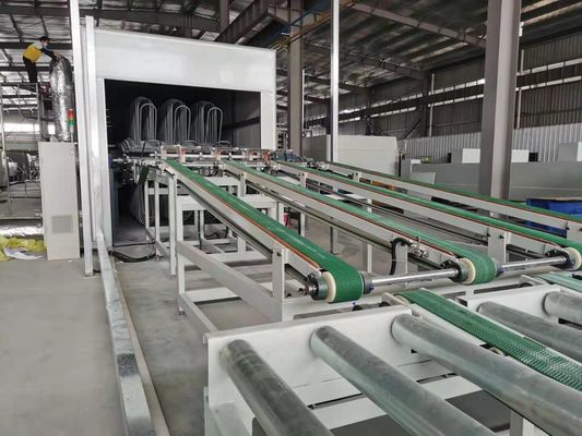 Mesin Pelapis UV Mesin Pengecatan Furnitur Ketebalan 6mm Untuk Furnitur baja atau komponen Aluminium