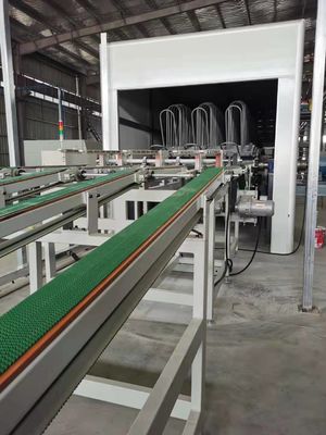 Mesin Pelapis UV Mesin Pengecatan Furnitur Ketebalan 6mm Untuk Furnitur baja atau komponen Aluminium