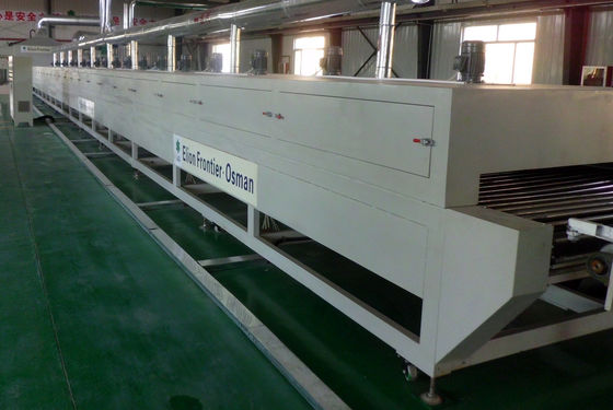 Mesin Pengeringan Inframerah Stainless Steel 50kw 3 lembar / Min