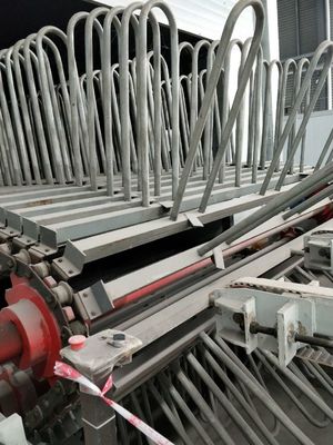 Mesin Pelapis Lantai UV Pemanas Gas Alam Bersertifikat ISO9001 0,1 - 1m / mnt