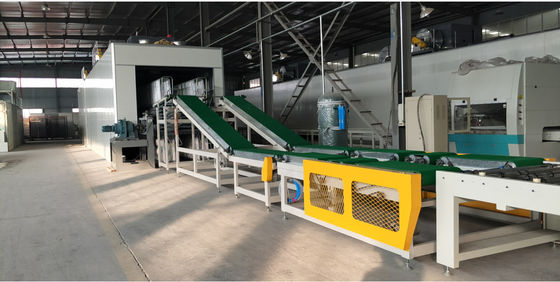 Mesin Pelapis Semprot Papan Kalsium Silikat 3.75KW