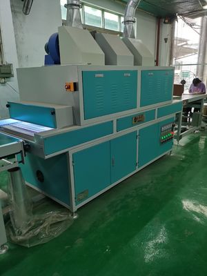 380V 80mm Tebal Otomatis Memuat Mesin Lukisan Uv Penggunaan Kalsium Silikat