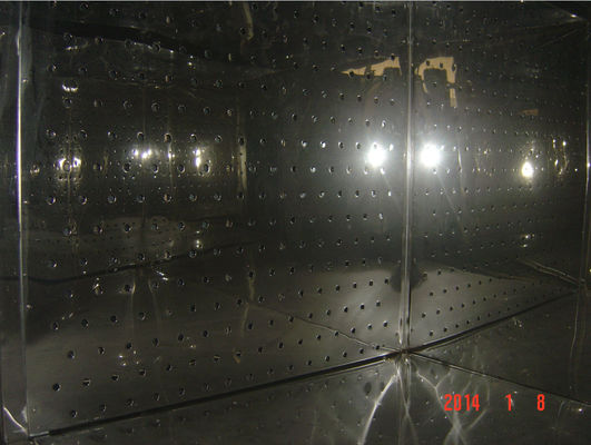 380V 50HZ Oven Suhu Konstan Dua Pintu, Oven Pengeringan Ledakan W1300Mm