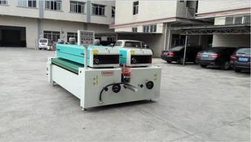 1320mm Lebar Efektif Roll To Roll Coating Mesin 5m / Min Penggunaan MDF