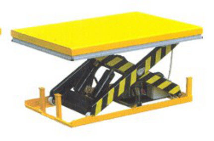 Tinggi Angkat 2.2KW Meja Lift Hidraulik Kecil Tipe 1800mm