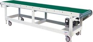 PVC 0.75KW 1320mm Width Conveyor Belt Machine Untuk Perabotan Panel