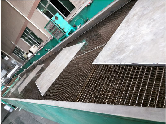 W1320mm 1m / Min Mesin Belt Konveyor Stainless Steel / Konveyor Sabuk Mesh