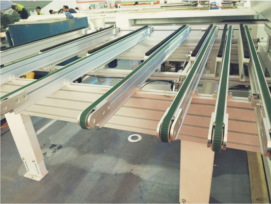 Mesin High Speed Conveyor Belt 2m*0.6m*1.5m dengan Rubber Belt