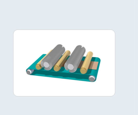 Lini Produksi Cat Semprot Mesin Pelapis UV 150mm Tebal W1320mm