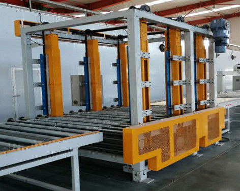 10 Lembar Uv Coating Line Plate Storage Machine Kecepatan 50HZ 2m / Min