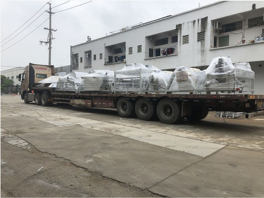 200KW Roll Paper Varnish Spot Mesin Cetak Uv 304ss Mirror Panel