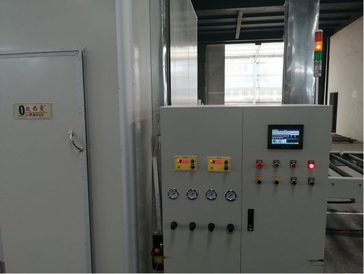 Mesin penyemprotan elektrostatik Untuk Cetak Digital, 80mm Tebal Digital Spot Uv Coater 22KW
