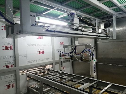 Mesin penyemprotan elektrostatik Untuk Cetak Digital, 80mm Tebal Digital Spot Uv Coater 22KW