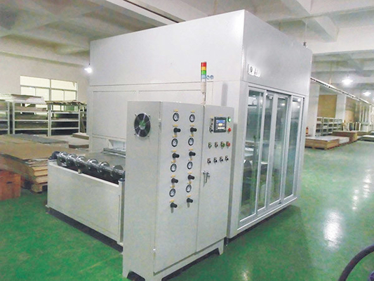 28 - 50KW Tec Lighting Spray Coating Machine Dengan Sistem Konveyor