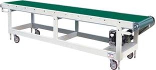 Mesin sabuk pengangkut otomatis dengan sistem penanganan bahan servo motor