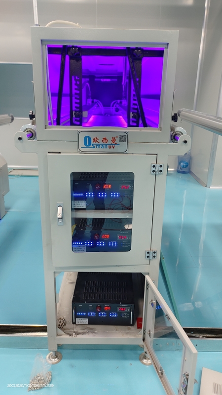 Mesin pengeringan UV LED pendingin udara canggih untuk kedalaman pengeringan 5-20mm Panjang gelombang 365nm