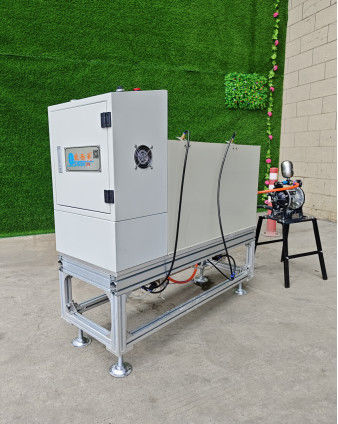 Spin Coater Paper Pulp Molding For Food Packaging Coating Machine Rotating Chassis Sertifikasi CE