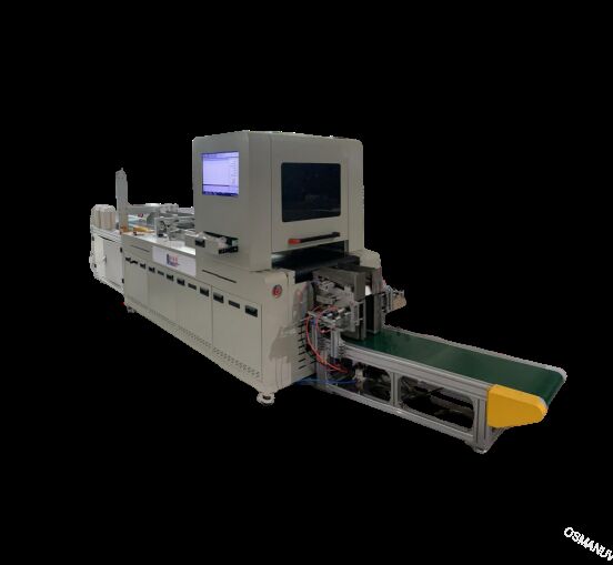 Printer digital kecepatan tinggi dengan kecepatan cetak 150 m/menit yang dapat disesuaikan hingga lebar 2.500 mm dan konfigurasi CMYK + putih + varnis