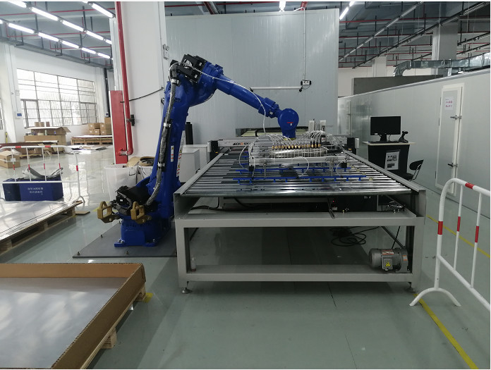 0-180° Mesin Lapisan Semprot dengan Sistem Kontrol PLC/HMI untuk Ketebalan Lapisan 0,1-3 mm