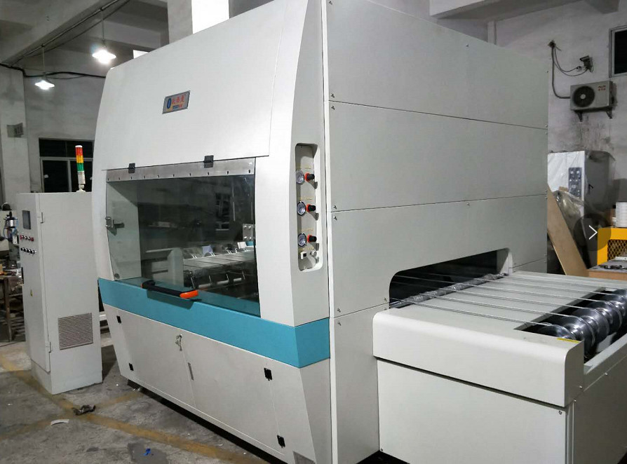 PLC/HMI Control System Spray Coating Machine for Manual Spray Gun 0-1000mm Lebar Semprot