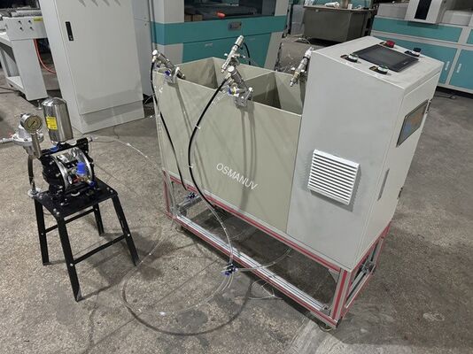 High-Output Dual-Station Spin Coater for Water/Oil Barrier Coating of Pulp Molded Tableware