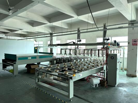 Fully-Automated Spin Coating Line for Molded Pulp Product Interiors | For Efficient Water/Oil-Resistant Coating on Food Containers & Trays