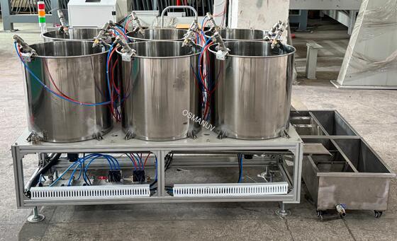 High-Speed Spin Coating System for Tableware | Mass Production Internal Coating