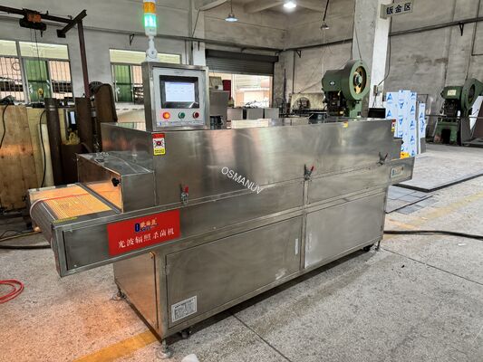 High-Efficiency UV-C Conveyor Tunnel for Continuous Food Surface Sterilization | Customizable for Packaged Goods