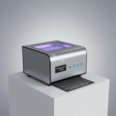 Efficient UV LED Curing Machine Curing Depth 5-20mm Curing Area 200mm*200mm