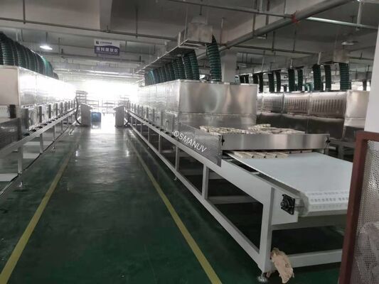 Stainless Steel Microwave Vacuum Drying Equipment with PLC Control for Bulk Materials