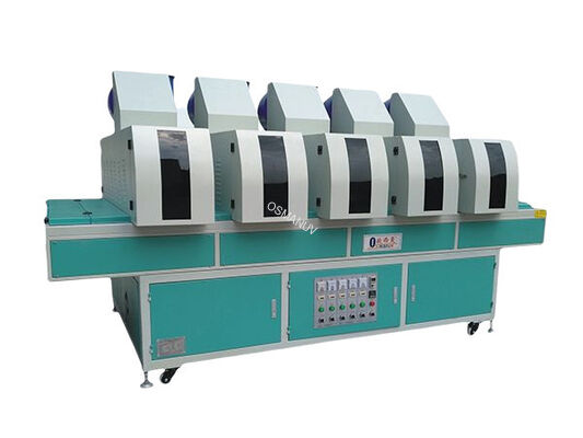 380V 50HZ Five Imported Lamps UV Curing Machine