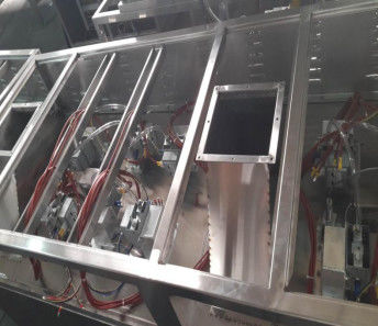 Peralatan pengeringan vakum microwave hemat energi 30-50KW untuk kisaran suhu 50-200C