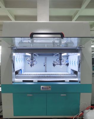 1100mm * 410mm * 1100mm Mesin Lapisan Semprot Otomatis dengan Diameter Senapan Semprot 1,0-1,5mm