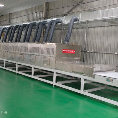 Mesin Pengering Mikrowave Inovatif Berkinerja Tinggi Menghemat Waktu Untuk Cetakan Pulp