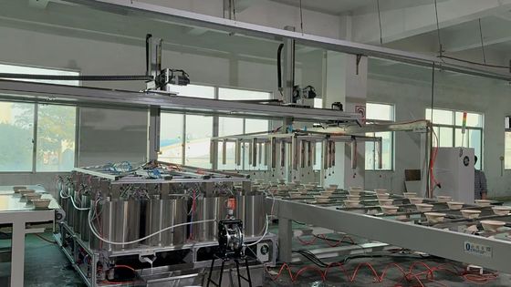 Jalur produksi lapisan penghalang berbasis air