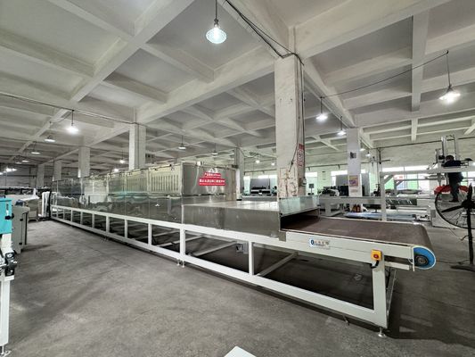 Produksi Berkelanjutan Desain Berkepikiran Ekologi Mesin Pengering Mikrowave 14 Tahap Untuk Makanan Laut Pulp