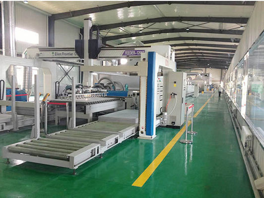 Papan MDF 388kw Uv Light Curing Spray Coating Machine Kontrol PLC Papan Kalsium Silikat