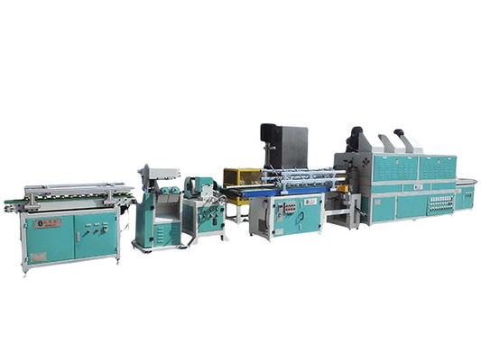 Spot Roller Conveyor Uv Coating Machine Untuk Lebar Kayu 650mm