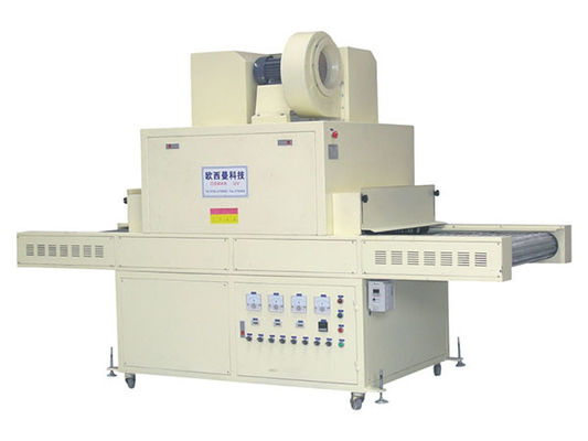 6.8KW W550mm Conveyor Belt UV Curing Mesin Sistem Pendingin Udara