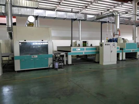 Mesin Pelapis Semprot Dengan Sistem Konveyor Tec Lighting 380V 28kw