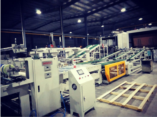 90 Derajat Rotating UV Coating Machine Untuk Fiberboard Semen