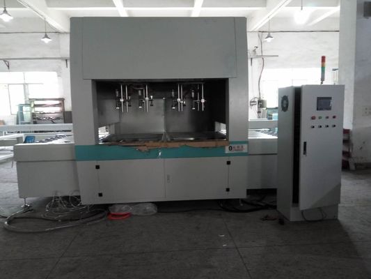 0-1000mm Spray Height Spray Coating Machine untuk Dimensi Khusus dan 0-3m/min Kecepatan Lapisan