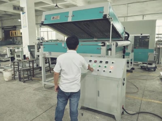 Teflon Infrared Drying Machine Teflon Conveyor Belt System Kontrol Suhu