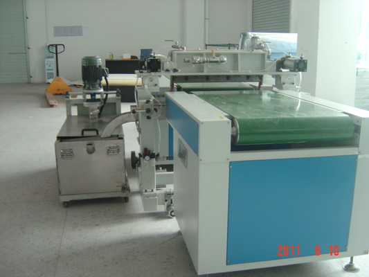 50m / Min 920mm Lebar UV Curtain Coater Untuk Bahan Sepatu Sponge EVA PE
