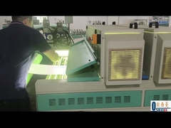 25KW 50HZ 1320mm tahan lama Dua-lampu UV Light Curing Mesin hijau dan putih